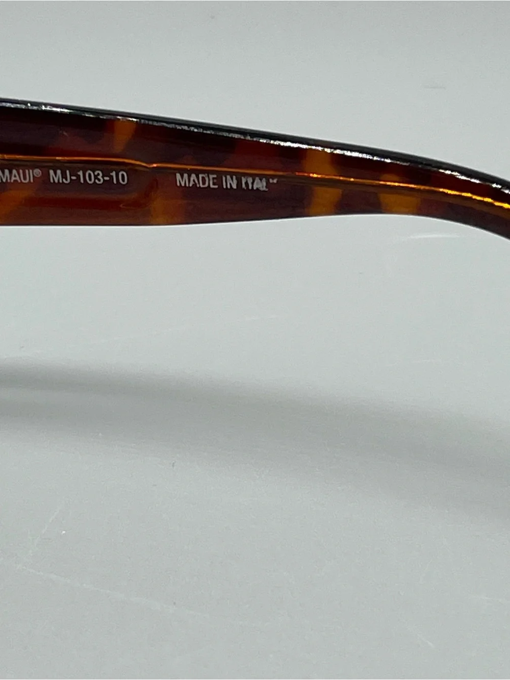 Maui Jim STINGRAY MJ-103-10 GLOSSY TORTOISE SUNGLASSES FRAME ONLY